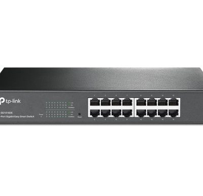 TP-LINK TL-SG1016DE, Managed, L2, Gigabit Ethernet (10/100/1000), Full duplex, Rack mounting