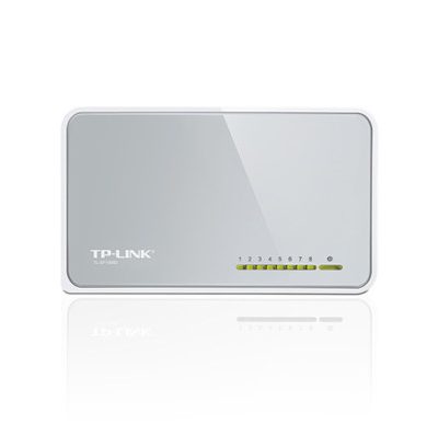 TP-LINK TL-SF1008D, Unmanaged, Fast Ethernet (10/100), Full duplex