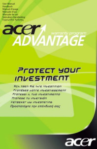 Acer Advantage Light, 3Y for TravelMate, Extensa, Aspire Computing Warranty / Support