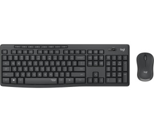 Logitech MK295 Silent Wireless Combo keyboard USB QWERTY English Graphite