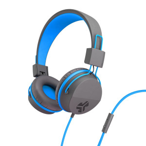 JLab Audio Jbuddies Studio Wired Blue, Graphite Headphones