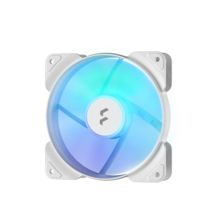 Fractal Aspect 12 RGB 12 cm 1200 RPM Computer case Fan White Computer Cooling Fan