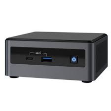 Intel NUC NUC10i7FNHN UCFF Black i7-10710U 1.1 GHz
