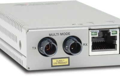 Allied Telesis AT-MMC200/ST-960 network media converter 100 Mbit/s 1310 nm Multi-mode Gray