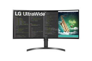 LG 35WN75C-B 88.9 cm (35") UltraWide Quad HD 100 Hz VA Monitor