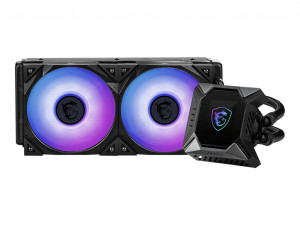 MSI MSI MPG CORELIQUID K240 Liquid CPU Cooler '240mm Radiator, 2.4'' LCD display with fan, 3x 120mm