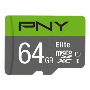 PNY Elite 64 GB MicroSDXC Memory Card