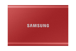 Samsung Portable SSD T7 500 GB USB Type-C Y Red Portable SSD