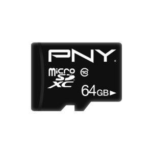 PNY Performance Plus 64 GB MicroSDXC Memory Card
