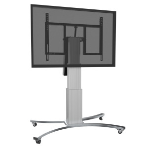 Conen Mounts Motorized mobile height and tilt adjustable monitor stand, 70 cm of vertical travel, 136 kg, 106.7 cm (42"), 190.5 cm (75"), 400 x 200 mm, 800 x 600 mm, 996 - 1696 mm, 244000010, Whiteboard Accessory