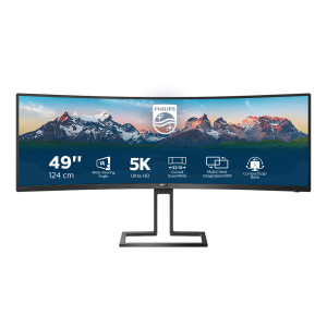 Philips 498P9/00 computer monitor 124 cm (48.8") 5120 x 1440 pixels LCD Black