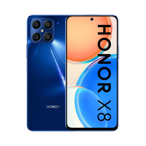 Honor X8 4G 128GB Blue Dual SIM Mobile Phone