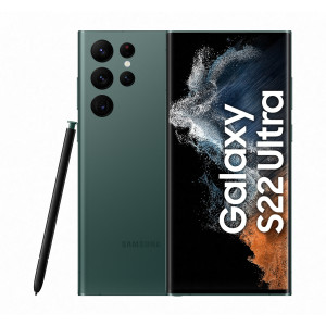 Samsung Galaxy S22 Ultra SM-S908B, 17.3 cm (6.8"), 8 GB, 128 GB, 108 MP, Android 12, Green