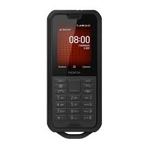Nokia 800 Tough 2.4 Inch 4G UK SIM-Free Feature Phone with Google Assistant (Single-SIM) ? Black 4 GB 4G Black Mobile Phone