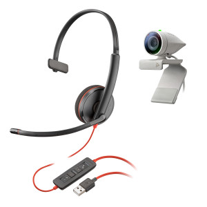 Poly Studio P5 Professional Webcam (Plantronics) - 1080p HD Laptop Camera