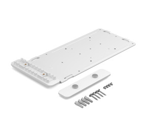 Logitech Compute Mount Monitor stand-mounted CPU holder White