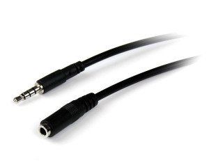 Startech 2m 3.5mm 4 Position TRRS Headset Extension Cable - M/F 3.5mm to 3.5mm 2 m Audio Cable