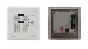 RC-63DLN 6 Button Control Keypad UK Wht