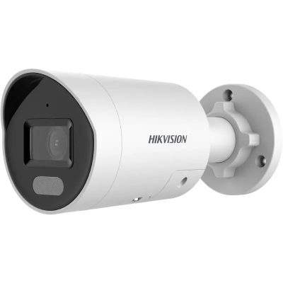 DS-2CD2047G2-LU/SL
4 MP ColorVu Strobe Light and Audible Warning Fixed Mini Bullet Network